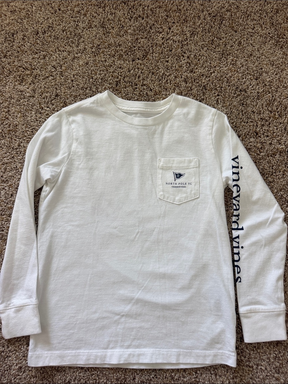 Vineyard Vines Boys Long Sleeve Christmas T Shirt